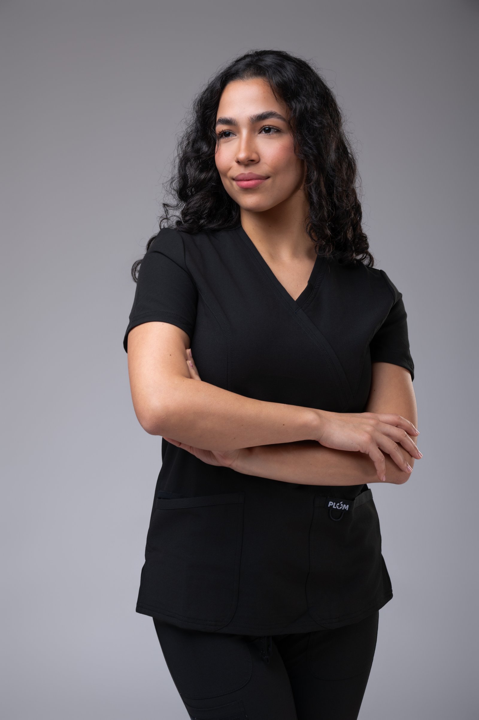 PLUM Women Black Scrubs