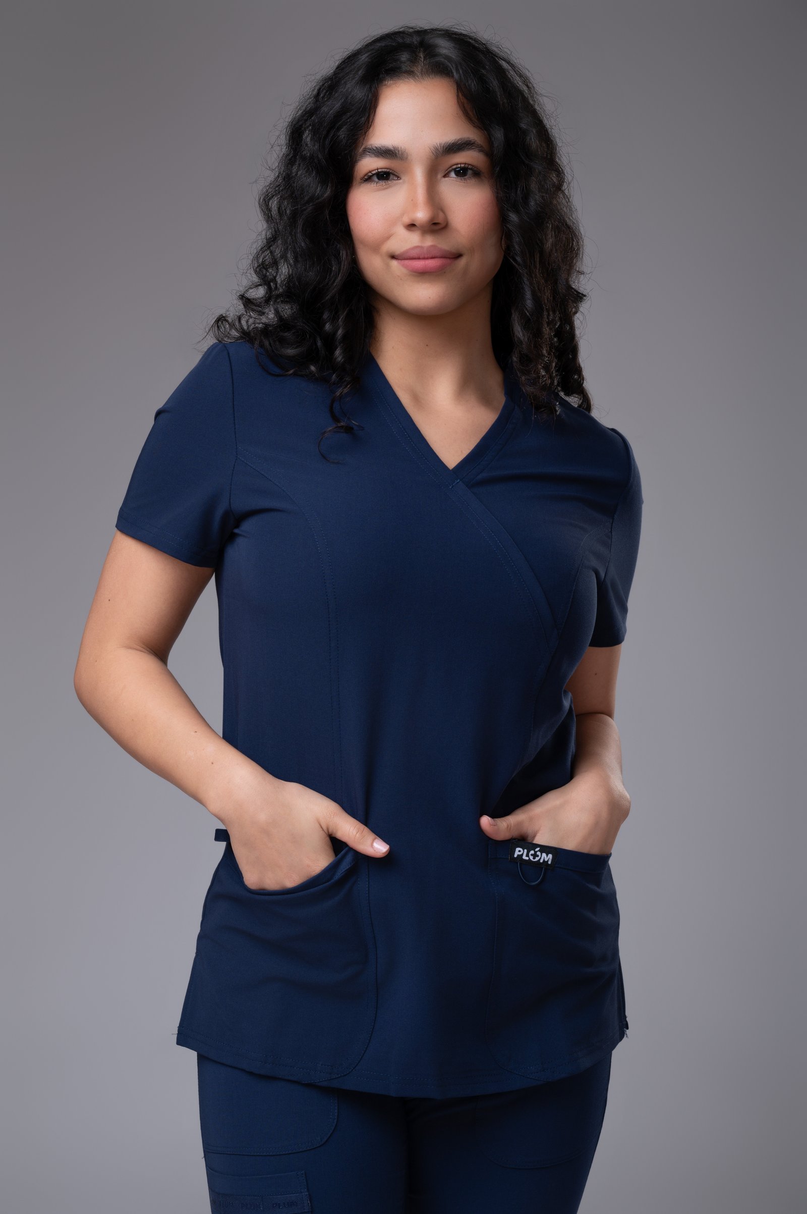Women Navy Top