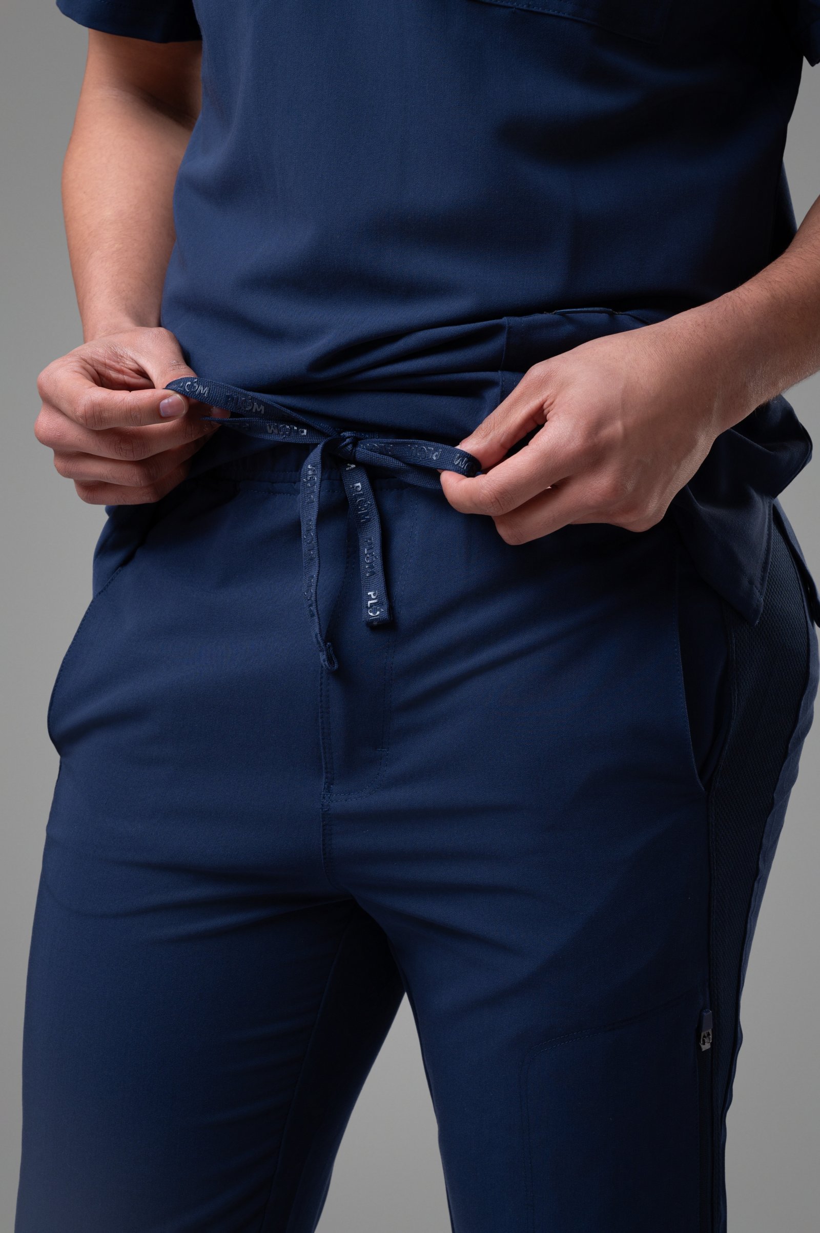Men Navy Side