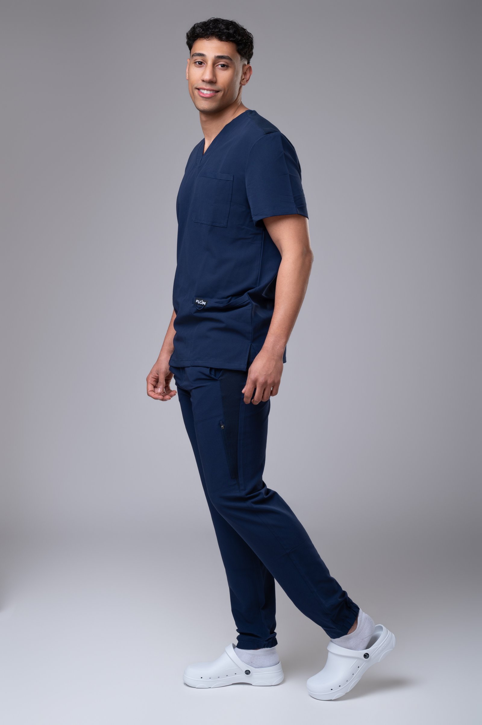 Men Navy Walking